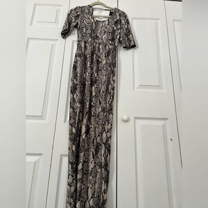 H&M Snakeskin Sexy Dress